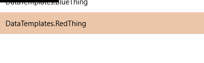 A ListView without a DataTemplate